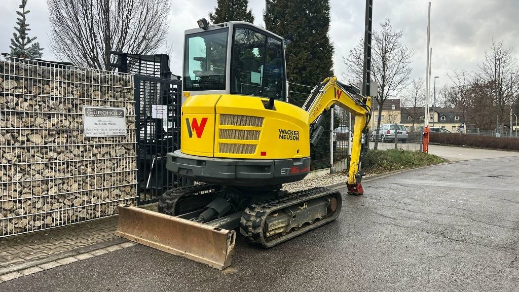 Mini bager Wacker Neuson ET 35 VDS mit Schnellwechsler MS 03, Knickmatik: slika 14