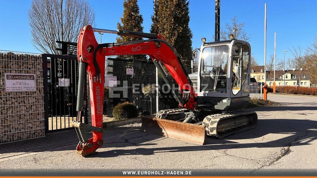 Wacker Neuson Minibagger 6003, Schnellwechsler MS03, Knickmatik - Mini bager: slika 1 Wacker Neuson Minibagger 6003, Schnellwechsler MS03, Knickmatik - Mini bager: slika 1