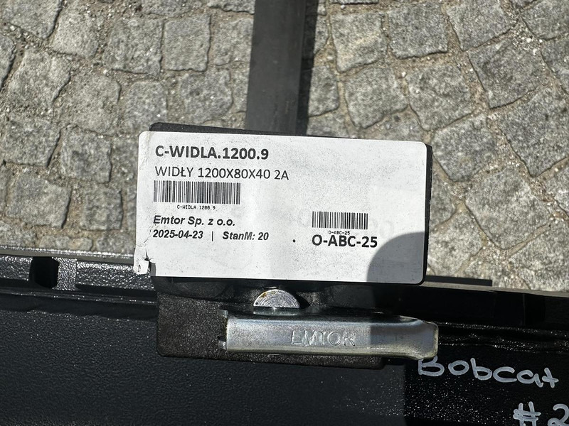 Big Palettengabel mit Bobcat 114cm Aufnahme - Viljuška za Oprema za rukovanje materijalima: slika 5 Big Palettengabel mit Bobcat 114cm Aufnahme - Viljuška za Oprema za rukovanje materijalima: slika 5