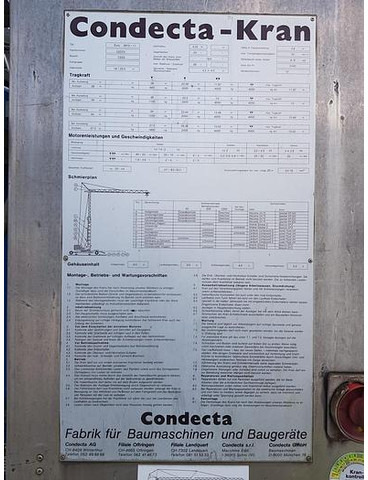Condecta Euro 3610/11 Kran - Kran: slika 5 Condecta Euro 3610/11 Kran - Kran: slika 5