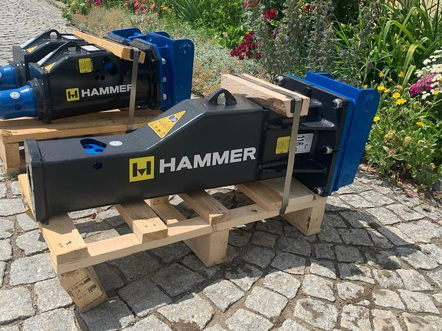 Hammer HM100 Hydraulikhammer mit Lehnhoff MS01 Aufnahme - Hidraulični čekić: slika 3 Hammer HM100 Hydraulikhammer mit Lehnhoff MS01 Aufnahme - Hidraulični čekić: slika 3
