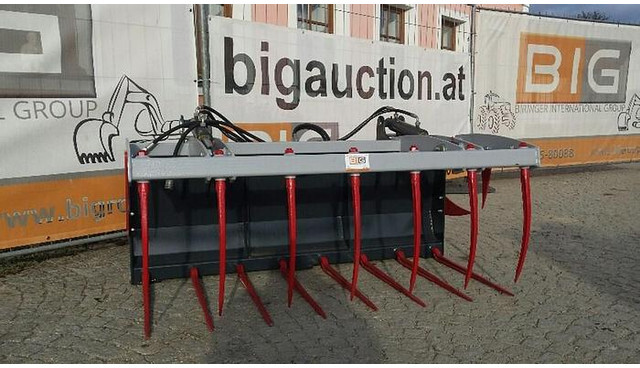 Krokodilgabel / Krokodilzange 180 cm mit Terex TL80/TL100 Aufnahme - Ram/ Šasija: slika 4 Krokodilgabel / Krokodilzange 180 cm mit Terex TL80/TL100 Aufnahme - Ram/ Šasija: slika 4