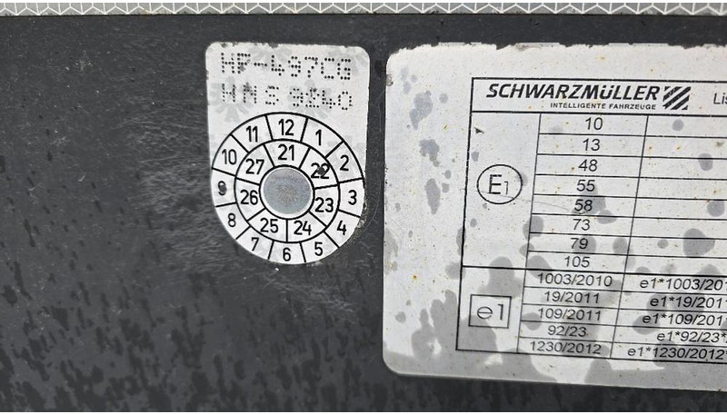 Prikolica za prevoz kontejnera/ Prikolica sa promenjivim sandukom Schwarzmüller AZ S08 Container Lafette: slika 13