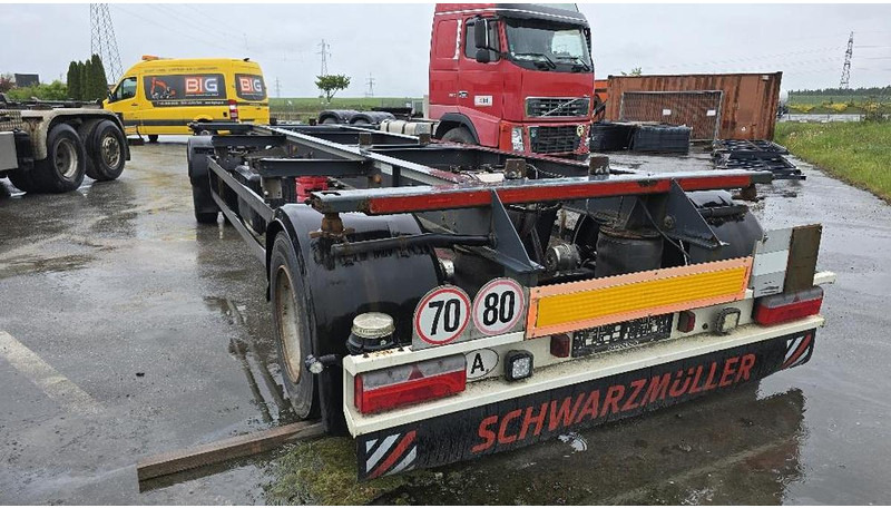 Prikolica za prevoz kontejnera/ Prikolica sa promenjivim sandukom Schwarzmüller AZ S08 Container Lafette: slika 17