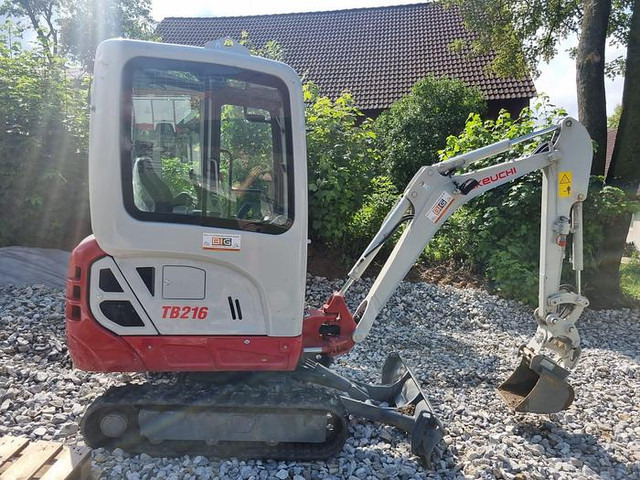 Takeuchi TB216 Minibagger - Mini bager: slika 2 Takeuchi TB216 Minibagger - Mini bager: slika 2