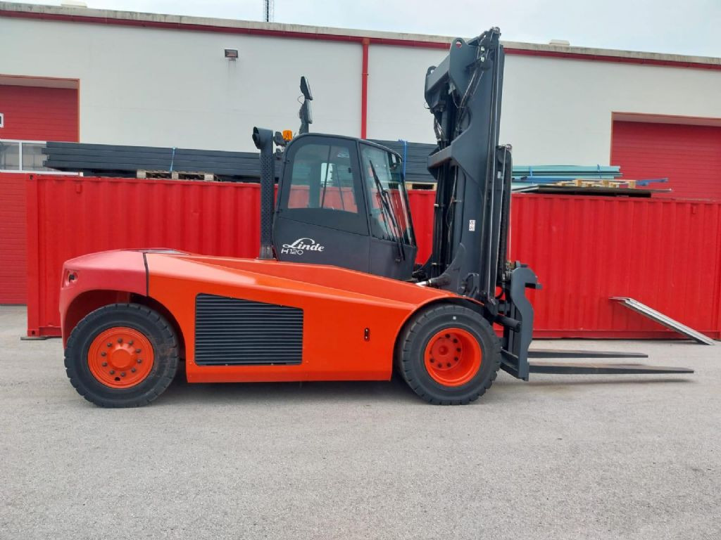 Linde H120 - Dizel viljuškar: slika 1 Linde H120 - Dizel viljuškar: slika 1