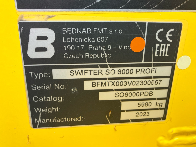 Bednar Swifter SO 6000 Profi - Drljača: slika 2 Bednar Swifter SO 6000 Profi - Drljača: slika 2