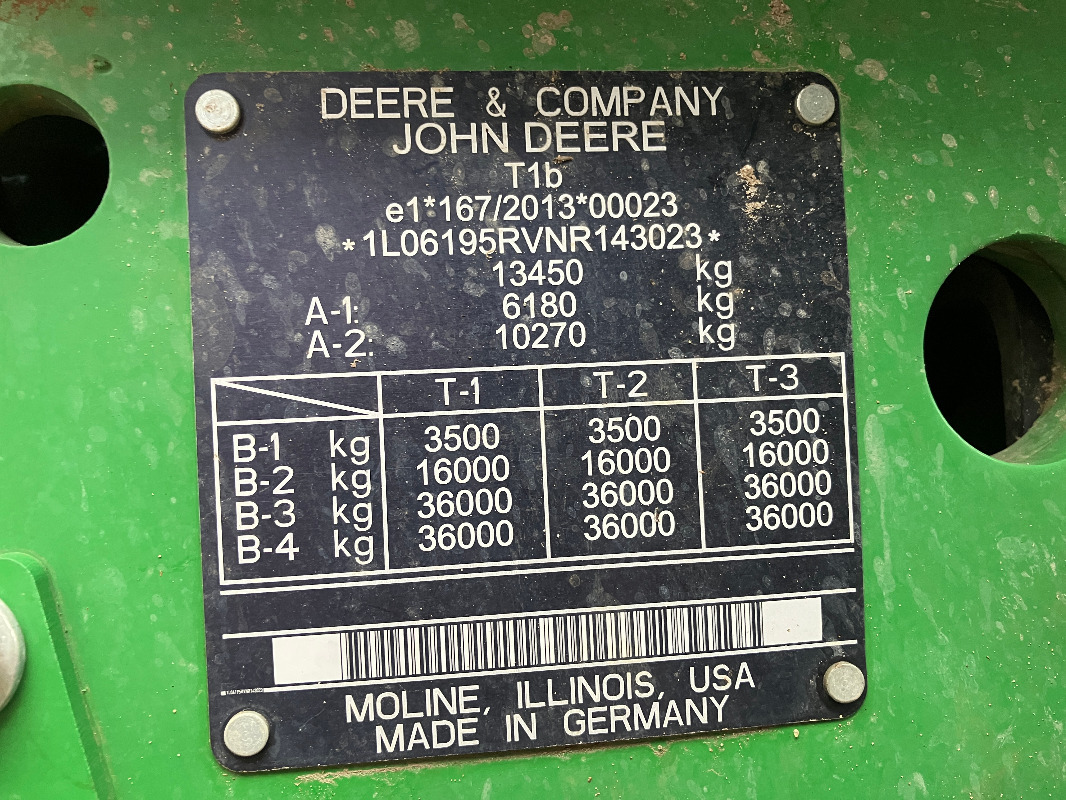 John Deere 6195R - Traktor: slika 5 John Deere 6195R - Traktor: slika 5