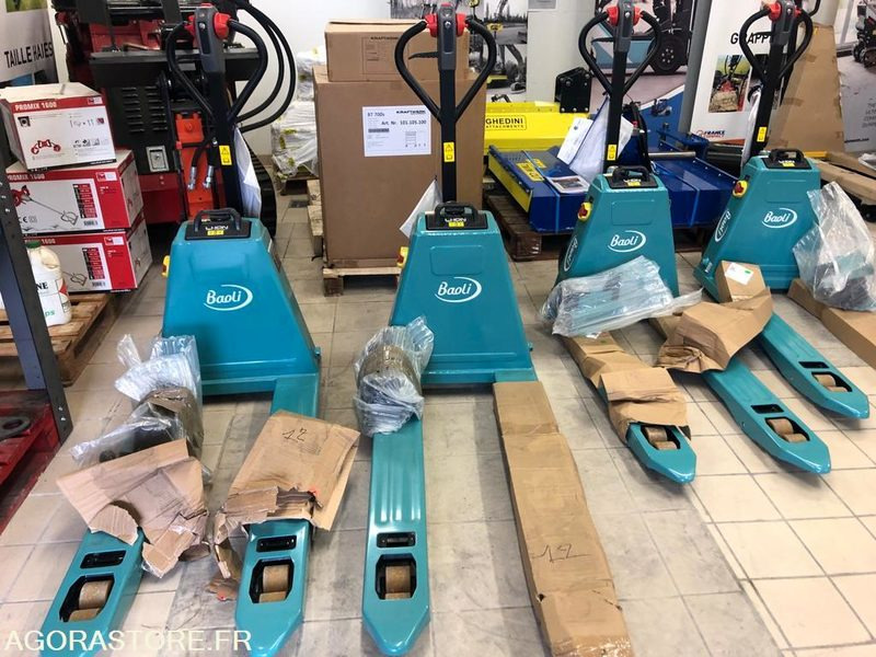 1 Transpalette Electrique 1500 Kg BAOLI - NEUF - Građevinska oprema: slika 4 1 Transpalette Electrique 1500 Kg BAOLI - NEUF - Građevinska oprema: slika 4