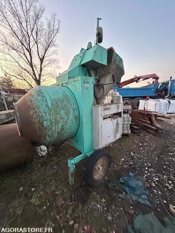 BETONNIERE IMER AVEC CHARGEUR 400 LITRES - Mešalica za beton: slika 2 BETONNIERE IMER AVEC CHARGEUR 400 LITRES - Mešalica za beton: slika 2