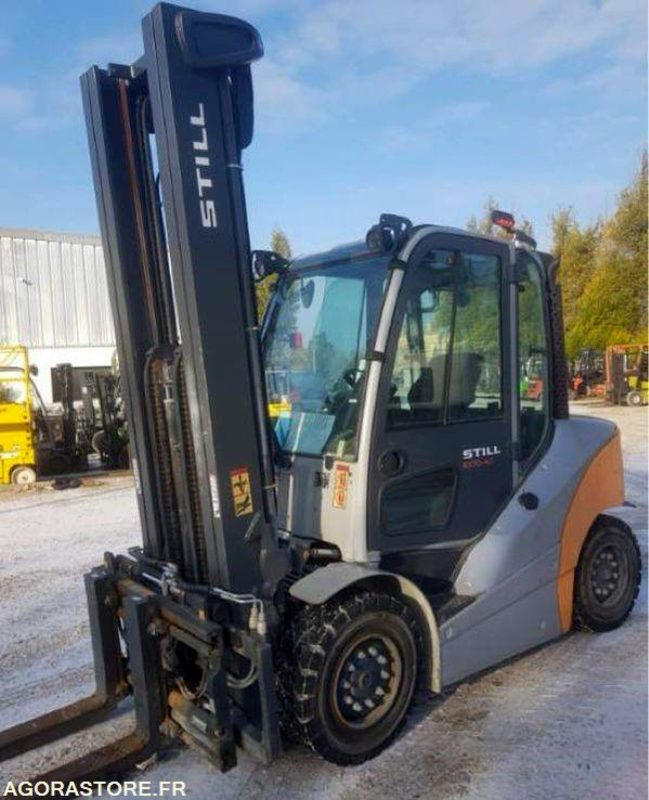 CHARIOT ELEVATEUR STILL RX70-40 DIESEL TRIPLEX 6580MM DE LEVE - Dizel viljuškar: slika 1 CHARIOT ELEVATEUR STILL RX70-40 DIESEL TRIPLEX 6580MM DE LEVE - Dizel viljuškar: slika 1