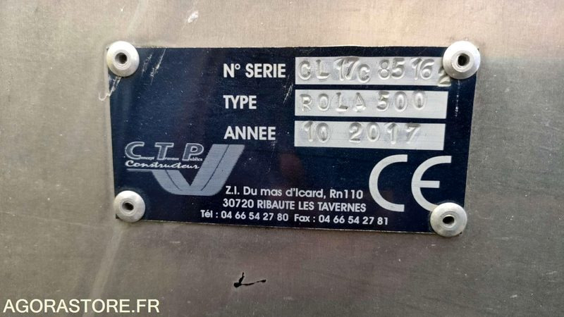 CTP ROLA 500 - 2017 - Mašina za asfalt: slika 3 CTP ROLA 500 - 2017 - Mašina za asfalt: slika 3