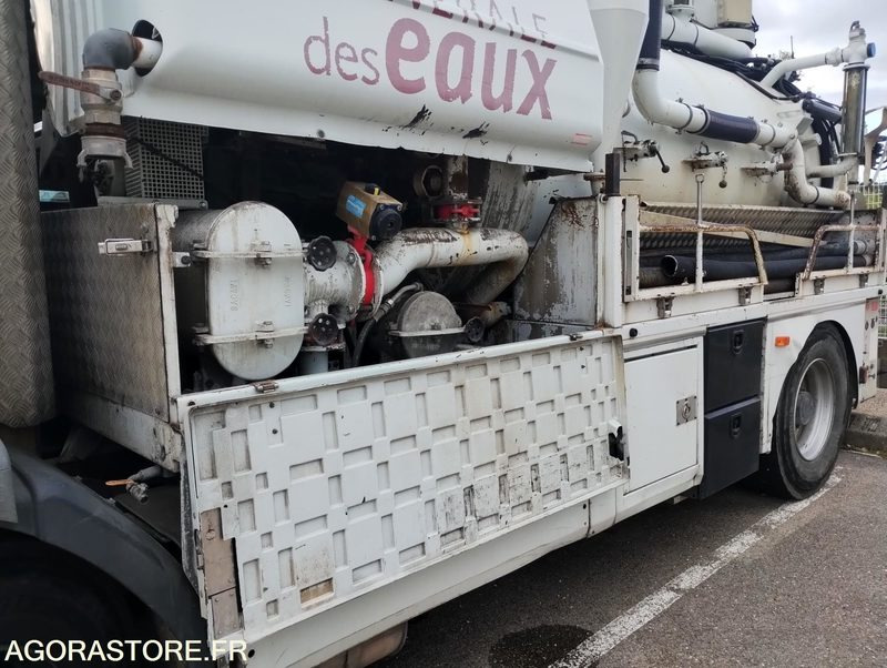 Camion 19t Hydrocureur Renault Premium 320 dci – équipement Huwer - Vakuumska cisterna: slika 4 Camion 19t Hydrocureur Renault Premium 320 dci – équipement Huwer - Vakuumska cisterna: slika 4