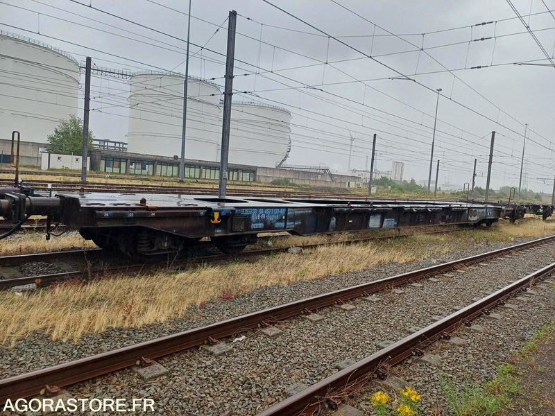 Wagon plat intermodal type Sggnss – modèle 6432B0-4, 72 pieds - 2003 (ref 1173) - Druga mašina: slika 1 Wagon plat intermodal type Sggnss – modèle 6432B0-4, 72 pieds - 2003 (ref 1173) - Druga mašina: slika 1
