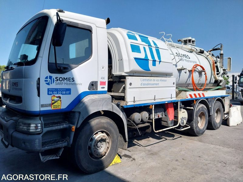 HYDROCUREUR 26T HUWER/RENAULT 496ADT34 (vente uniquement export) - Vakuumska cisterna: slika 1 HYDROCUREUR 26T HUWER/RENAULT 496ADT34 (vente uniquement export) - Vakuumska cisterna: slika 1