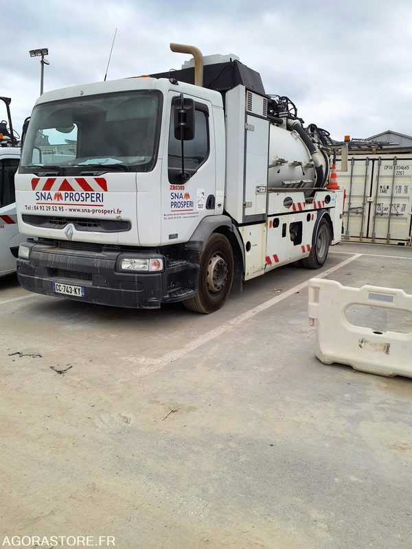 HYDROCUREUR RENAULT PREMIUM RIVARD 19T Mistral - 2005 / 359 403 KM - Vakuumska cisterna: slika 2 HYDROCUREUR RENAULT PREMIUM RIVARD 19T Mistral - 2005 / 359 403 KM - Vakuumska cisterna: slika 2