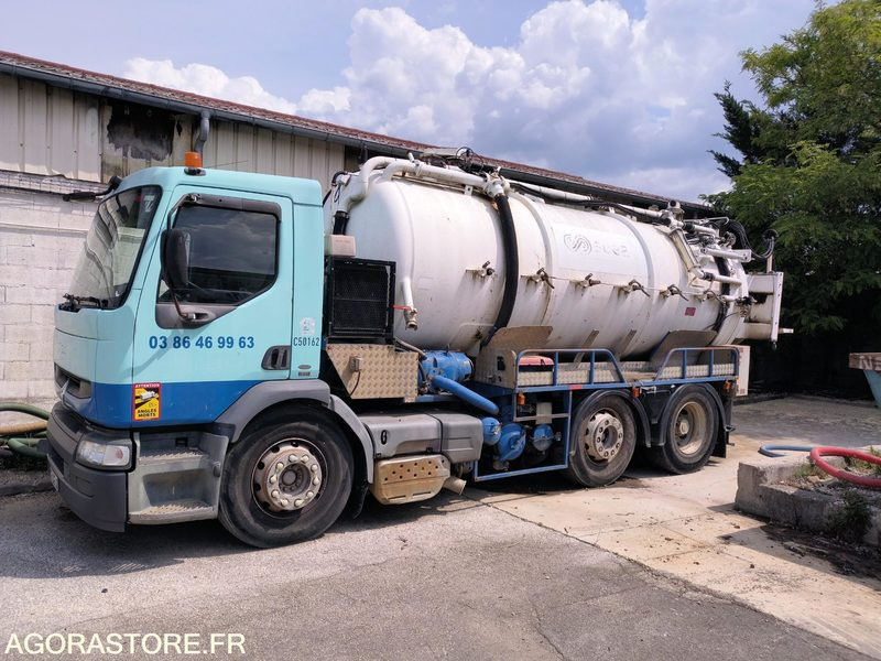 Hydrocureur HUWER RENAULT 24 T CE432JC (VENTE UNIQUEMENT EXPORT) - Vakuumska cisterna: slika 2 Hydrocureur HUWER RENAULT 24 T CE432JC (VENTE UNIQUEMENT EXPORT) - Vakuumska cisterna: slika 2