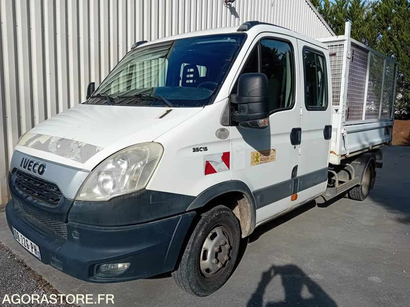 IVECO DAILY 35C15 BENNE 7 PLACES - Dostavno vozilo istovarivač: slika 1 IVECO DAILY 35C15 BENNE 7 PLACES - Dostavno vozilo istovarivač: slika 1