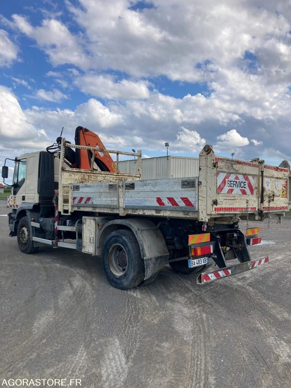 Kamion CAMION BENNE 4x2 IVECO TRAKKER 190T44 + GRUE PK15500 - Année 2006 - 391 000 km: slika 7
