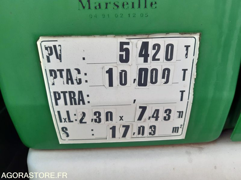 FOURGON RENAULT 10T - CD388BR - Kamion: slika 5 FOURGON RENAULT 10T - CD388BR - Kamion: slika 5