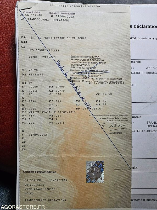 Porteur Volvo frigo - Kamion: slika 3 Porteur Volvo frigo - Kamion: slika 3