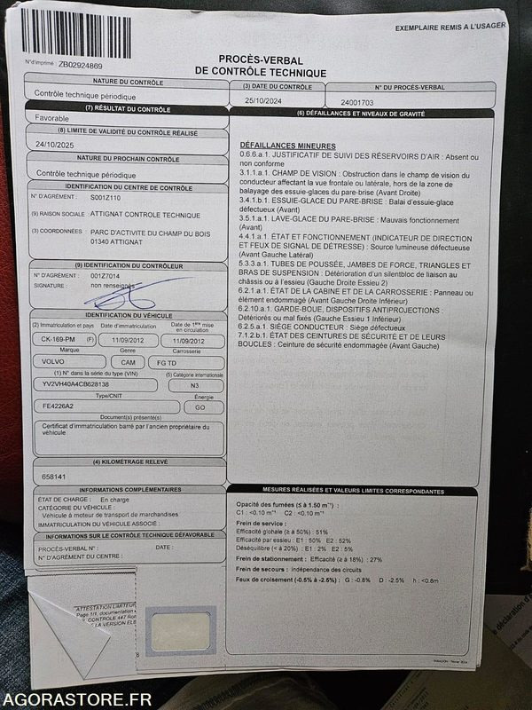 Porteur Volvo frigo - Kamion: slika 4 Porteur Volvo frigo - Kamion: slika 4