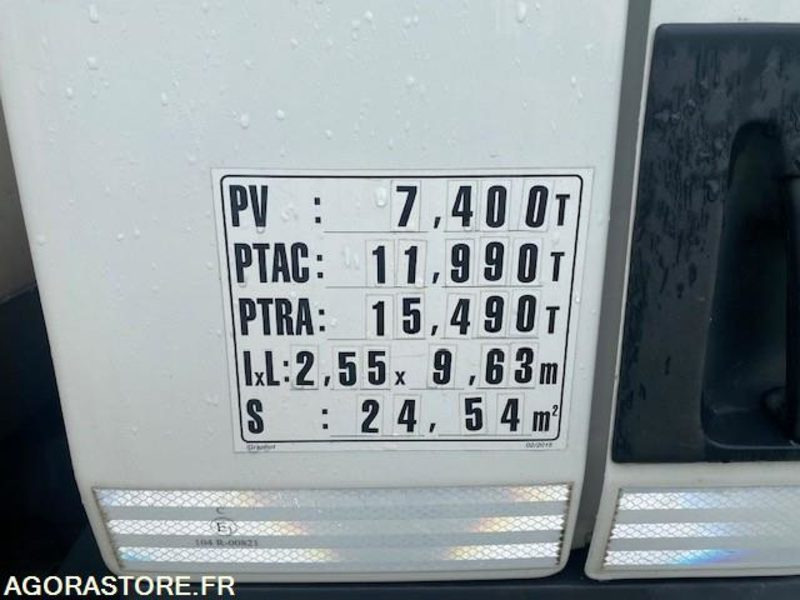 RENAULT FOURGON HAYON D12 - 2017 - 300 000km - Kamion: slika 3 RENAULT FOURGON HAYON D12 - 2017 - 300 000km - Kamion: slika 3