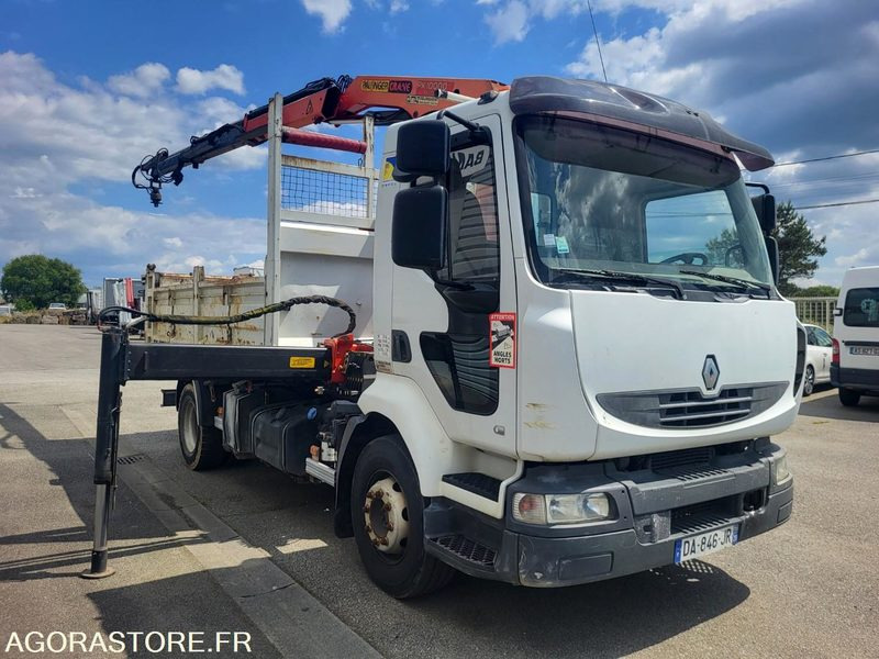 RENAULT MIDLUM 220 DXI - GRUE PALFINGER PK 10000 - BENNE - 2007 - 480000 KM - Kamion: slika 2 RENAULT MIDLUM 220 DXI - GRUE PALFINGER PK 10000 - BENNE - 2007 - 480000 KM - Kamion: slika 2