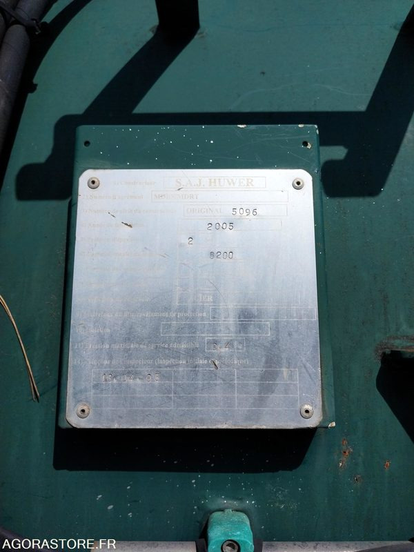 MERCEDES Atego 1828 HUWER 2005 378491KM ROULANT EXPORT UNIQUEMENT - Vakuumska cisterna: slika 5 MERCEDES Atego 1828 HUWER 2005 378491KM ROULANT EXPORT UNIQUEMENT - Vakuumska cisterna: slika 5