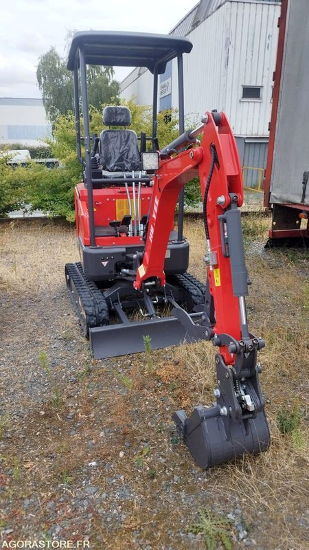 MINI-PELLE MOTEUR KUBOTA - HUAYEE HY16 - Bager: slika 2 MINI-PELLE MOTEUR KUBOTA - HUAYEE HY16 - Bager: slika 2