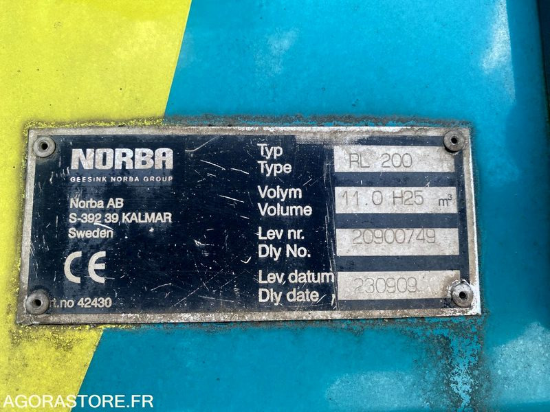 PORTEUR BOM 16T VOLVO GEESINK - 244767km- 2009 (4000) - Kamion za smeće: slika 5 PORTEUR BOM 16T VOLVO GEESINK - 244767km- 2009 (4000) - Kamion za smeće: slika 5