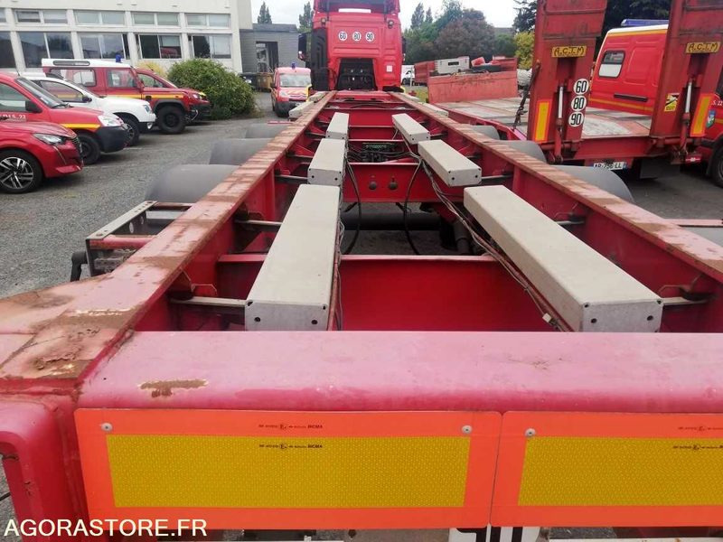 REMORQUE FRUEHAUF porte conteneurs - Prikolica: slika 2 REMORQUE FRUEHAUF porte conteneurs - Prikolica: slika 2