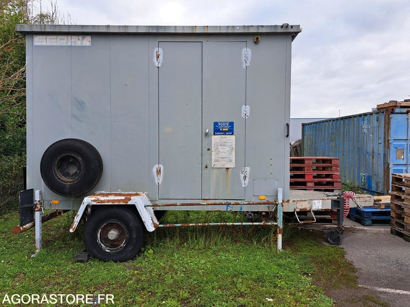 REMORQUE EQUIPEE TRANSFORMATEUR - Građevinska oprema, Prikolica: slika 1 REMORQUE EQUIPEE TRANSFORMATEUR - Građevinska oprema, Prikolica: slika 1