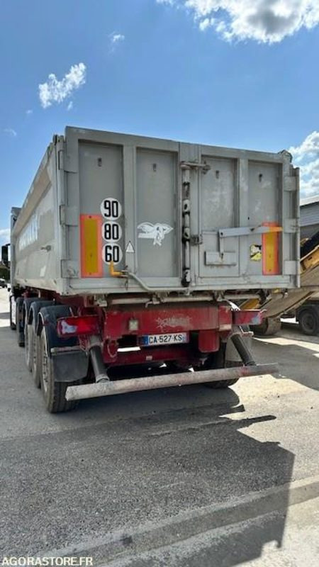 SEMI BENNE ALUMINIUM 3 ESSIEUX BENALU 2012 - Poluprikolica istovarivača: slika 4 SEMI BENNE ALUMINIUM 3 ESSIEUX BENALU 2012 - Poluprikolica istovarivača: slika 4