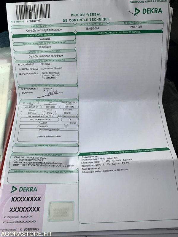 SEMI BENNE ALUMINIUM 3 ESSIEUX BENALU 2012 - Poluprikolica istovarivača: slika 5 SEMI BENNE ALUMINIUM 3 ESSIEUX BENALU 2012 - Poluprikolica istovarivača: slika 5