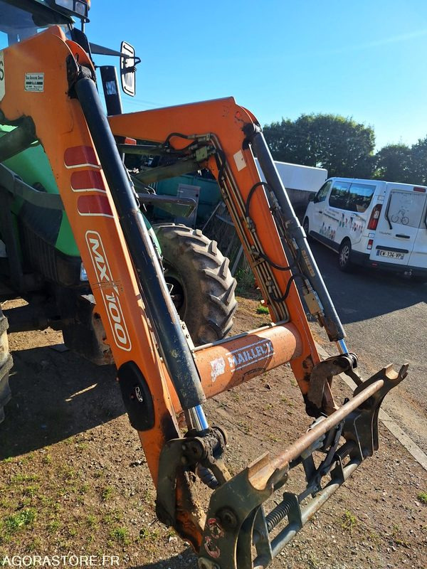 Tracteur Deutz Agrotron 80 avec chargeur MX 100 - Traktor: slika 3 Tracteur Deutz Agrotron 80 avec chargeur MX 100 - Traktor: slika 3
