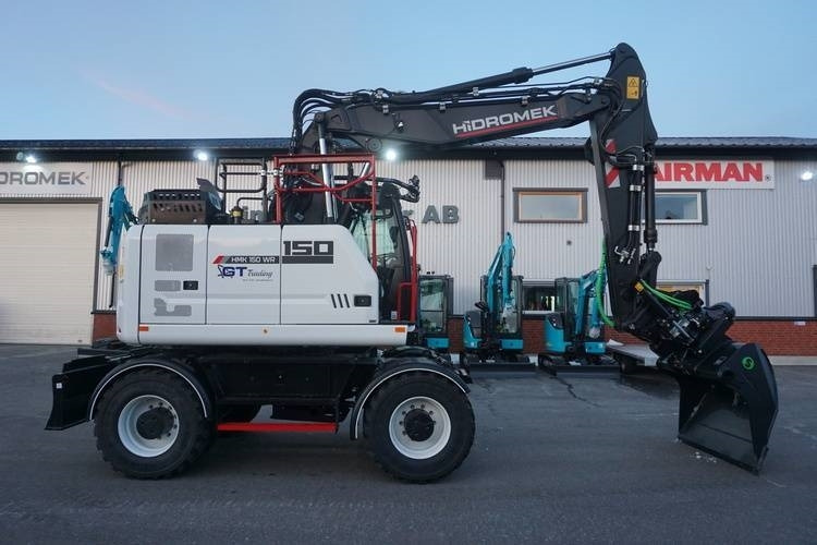 Hidromek HMK 150 WR-5 - Bager točkaš: slika 1 Hidromek HMK 150 WR-5 - Bager točkaš: slika 1