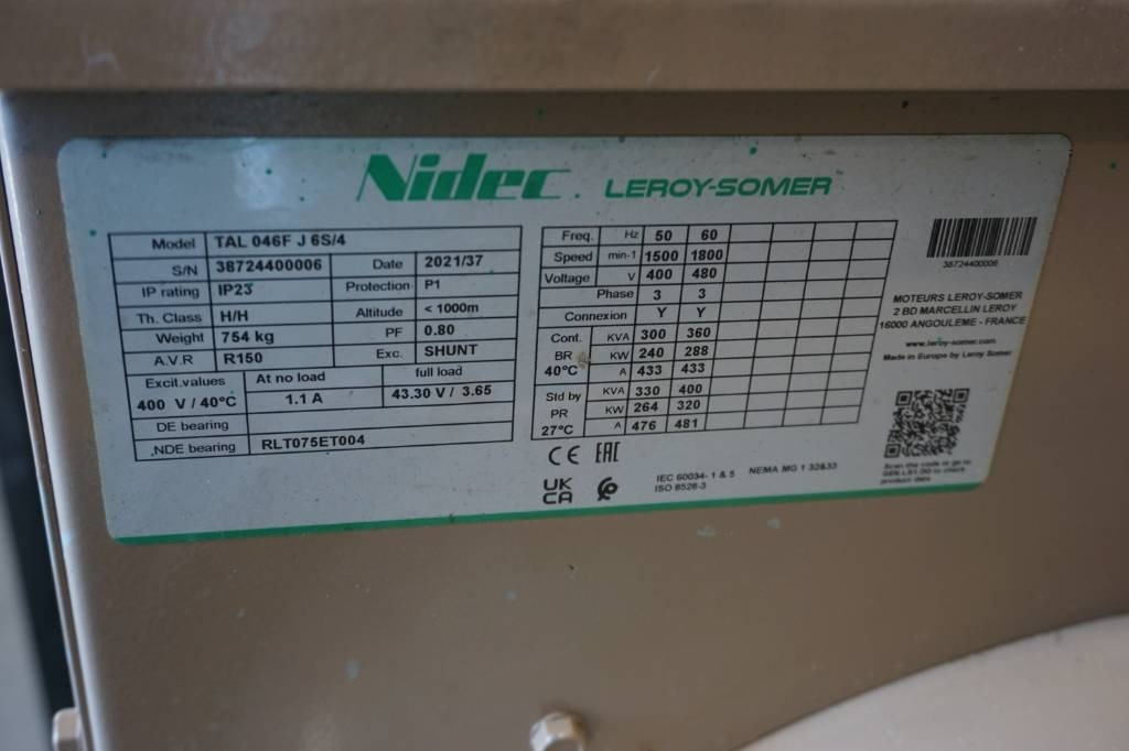 Nidec TAL046F Generator - Set generatora: slika 5 Nidec TAL046F Generator - Set generatora: slika 5