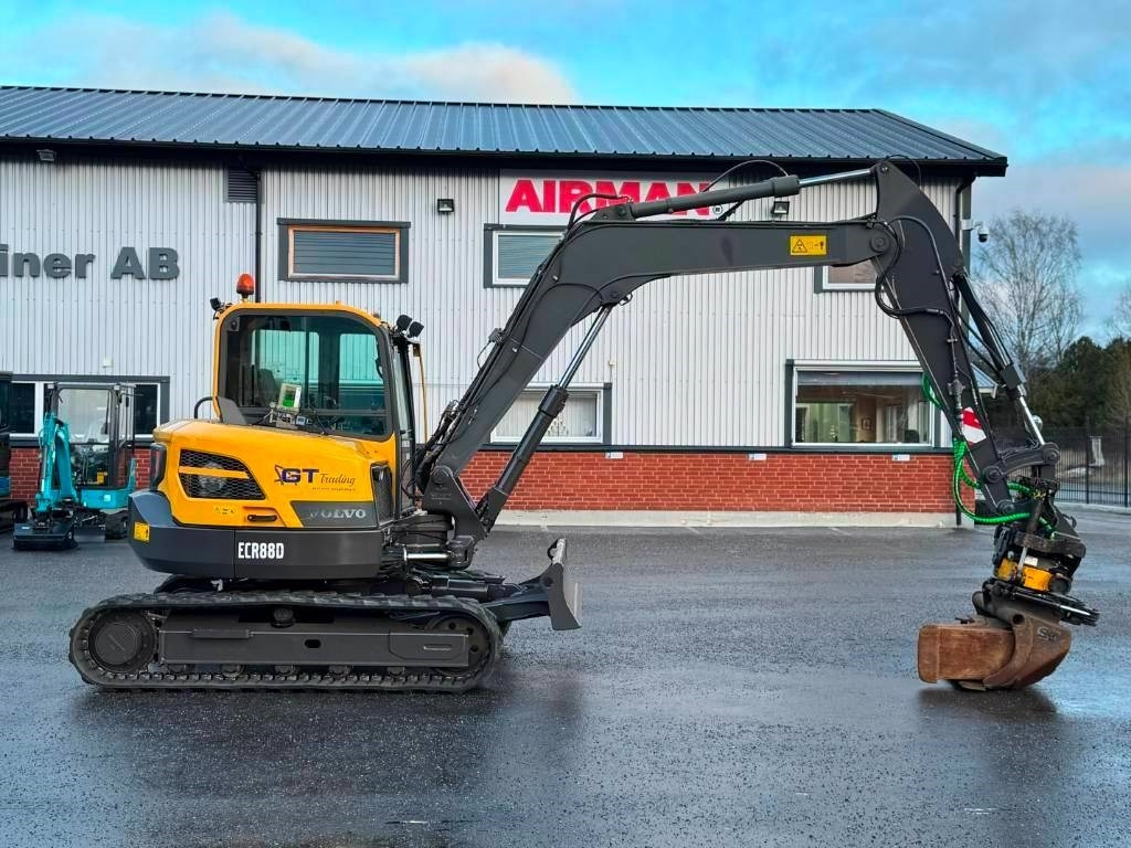 Volvo ECR 88 D - Mini bager: slika 1 Volvo ECR 88 D - Mini bager: slika 1