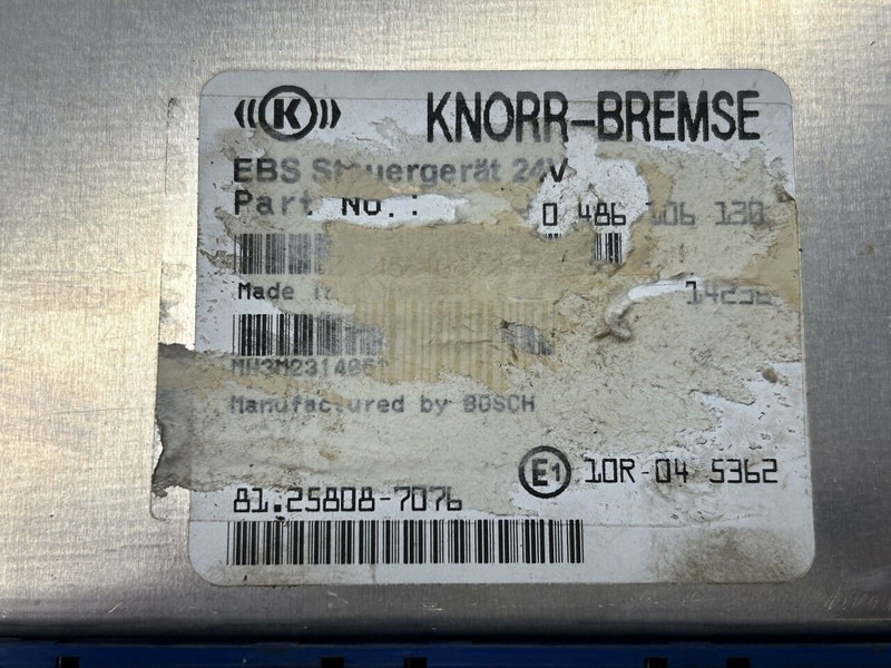 MAN EBS - Upravljačka jedinica za Kamion: slika 4 MAN EBS - Upravljačka jedinica za Kamion: slika 4