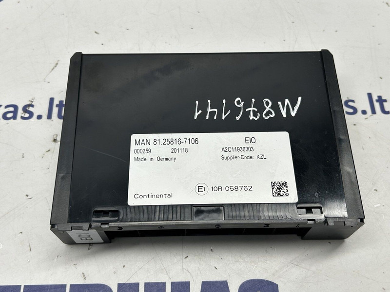 MAN EIO - Upravljačka jedinica za Kamion: slika 1 MAN EIO - Upravljačka jedinica za Kamion: slika 1