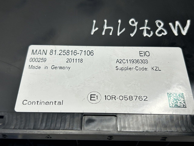 MAN EIO - Upravljačka jedinica za Kamion: slika 4 MAN EIO - Upravljačka jedinica za Kamion: slika 4