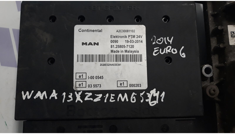 MAN PTM control unit - Upravljačka jedinica za Kamion: slika 1 MAN PTM control unit - Upravljačka jedinica za Kamion: slika 1