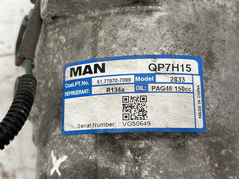 MAN TGX - Kompresor klima uređaja za Kamion: slika 3 MAN TGX - Kompresor klima uređaja za Kamion: slika 3