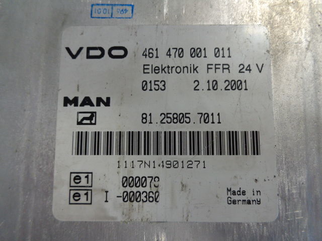 MAN elektronik FFR - Upravljačka jedinica za Kamion: slika 2 MAN elektronik FFR - Upravljačka jedinica za Kamion: slika 2