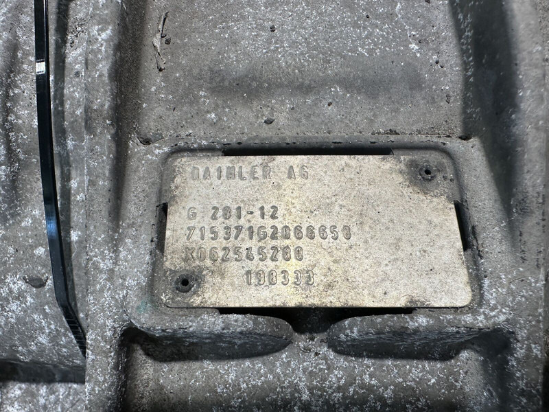 Menjač za Kamion Mercedes-Benz G281-12 with retarder: slika 10 Menjač za Kamion Mercedes-Benz G281-12 with retarder: slika 10