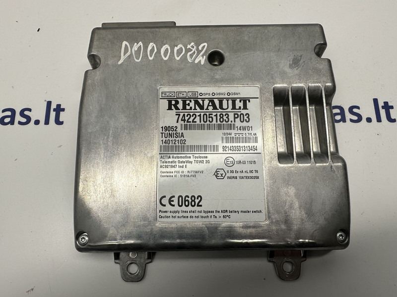 Renault Telematic Gateway TGW2 - Upravljačka jedinica za Kamion: slika 1 Renault Telematic Gateway TGW2 - Upravljačka jedinica za Kamion: slika 1