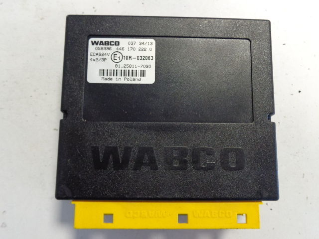 Wabco ECAS control unit 81258117030,4461702220 - Upravljačka jedinica za Kamion: slika 1 Wabco ECAS control unit 81258117030,4461702220 - Upravljačka jedinica za Kamion: slika 1
