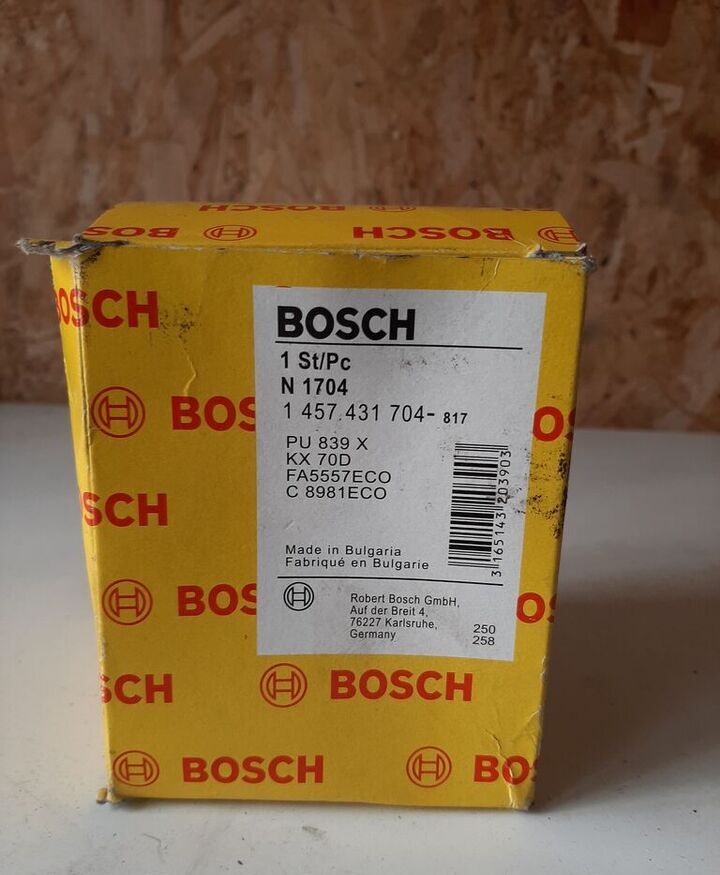 Bosch 1457431704 - Filter za gorivo za Autobus: slika 1 Bosch 1457431704 - Filter za gorivo za Autobus: slika 1