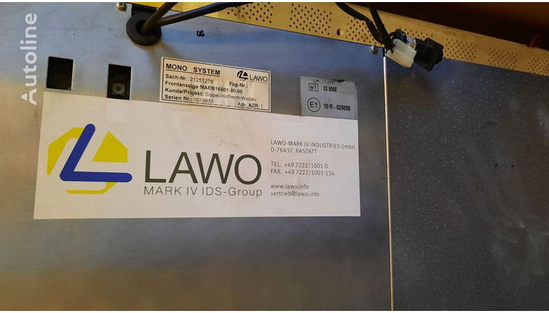 Iveco Mobitec LG2010000-000 Lawo D-76437 .Hanover OL020A.1780556(18568 - Komandna tabla: slika 4 Iveco Mobitec LG2010000-000 Lawo D-76437 .Hanover OL020A.1780556(18568 - Komandna tabla: slika 4